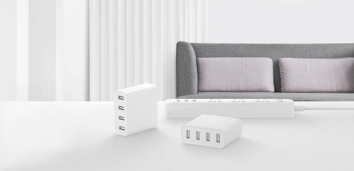 Sạc Xiaomi 4 cổng USB (Ảnh 2)